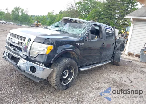 2010 Ford F-150 Lariat z USA, uszkodzony, nr VIN 1FTFW1EV4AFD23968